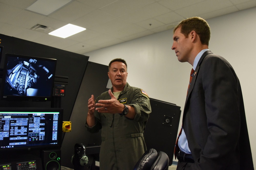 Rep. Conor Lamb visits 171st ARW