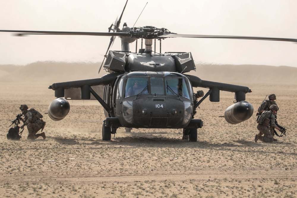 Task Force Spartan Supports Air Assault Training