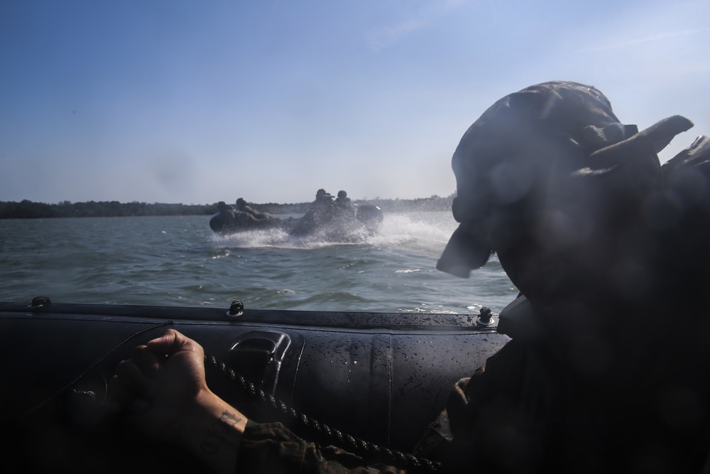 U.S. Marines and NATO allies conduct tactical recovery of aircraft personnel