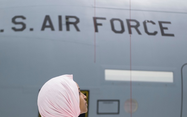 Rep. Omar Visits the 133rd Airlift Wing