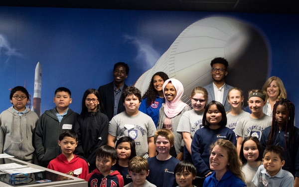 Rep. Omar Visits the 133rd Airlift Wing