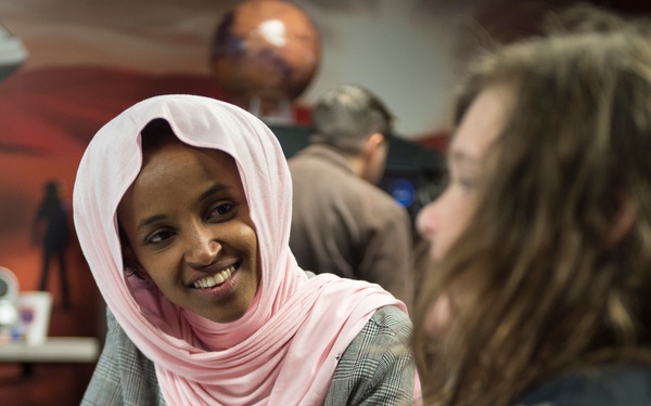 Rep. Omar Visits the 133rd Airlift Wing