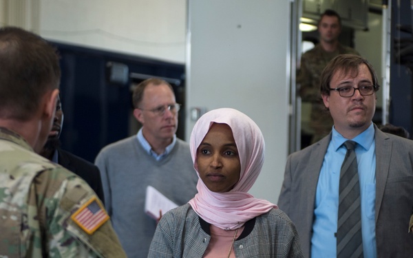 Rep. Omar Visits the 133rd Airlift Wing
