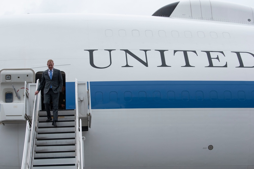 Acting Secretary of Defense Arrives Singapore