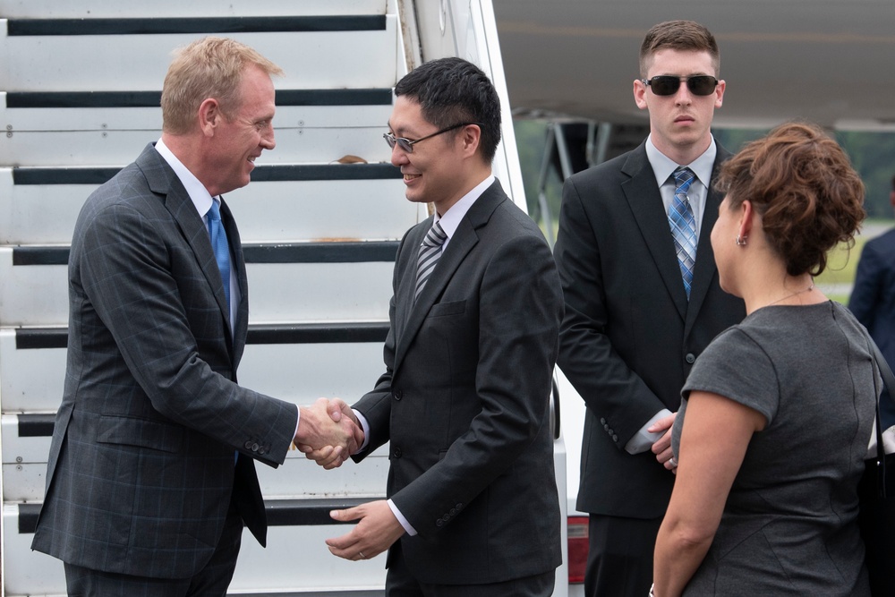 Acting Secretary of Defense Arrives Singapore