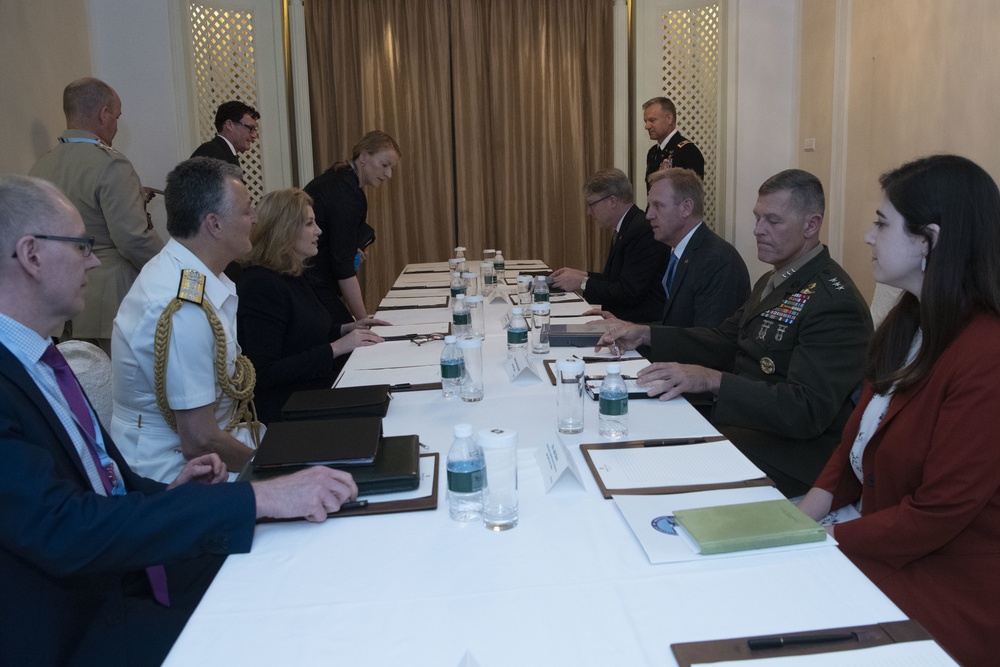 Acting Secretary of Defense Meets With UK Secretary of State for Defense