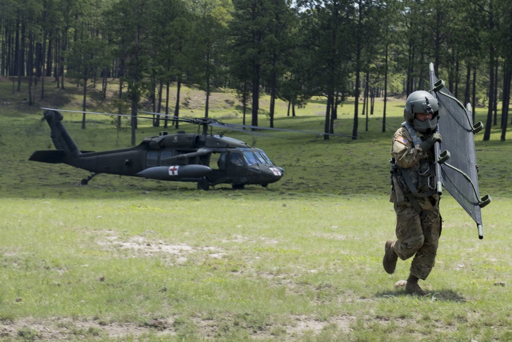 Helicopter exercise tests JTF-B rescue capabilities