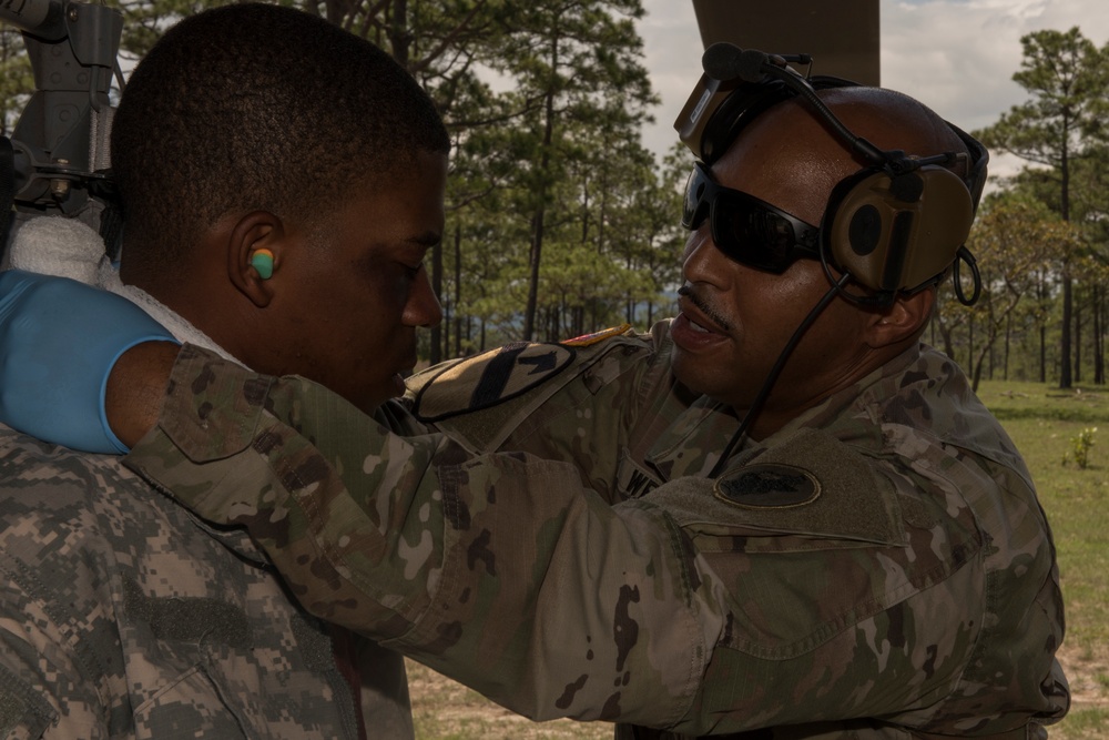 Helicopter exercise tests JTF-B rescue capabilities