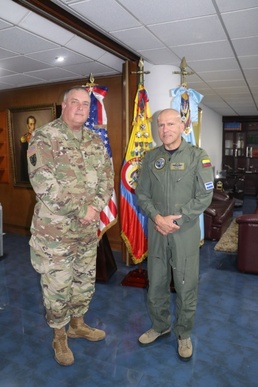 South Carolina’s adjutant general visits Colombia