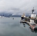 Coast Guard Cutters moored in Kodiak, Alaska