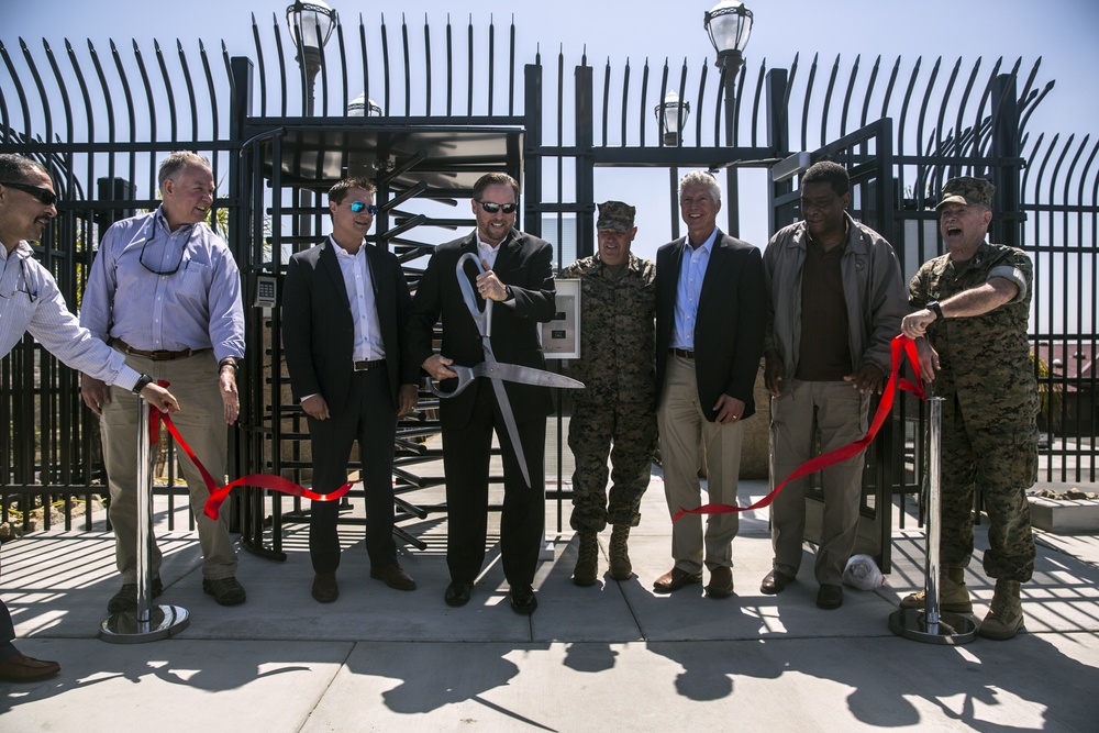 Marine Corps Installations-West G-6 Division compound grand opening on Marine Corps Base Camp Pendleton