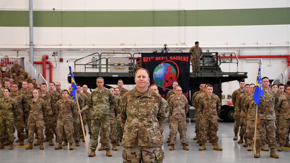 Devil Raiders welcome 621st CRW commander