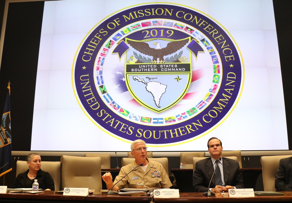 SOUTHCOM Hosts Meeting With U.S. Ambassadors, Policymakers To Discuss Western Hemisphere Security