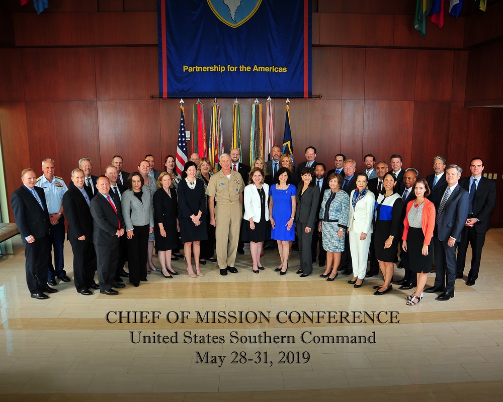 SOUTHCOM Hosts Meeting With U.S. Ambassadors, Policymakers To Discuss Western Hemisphere Security