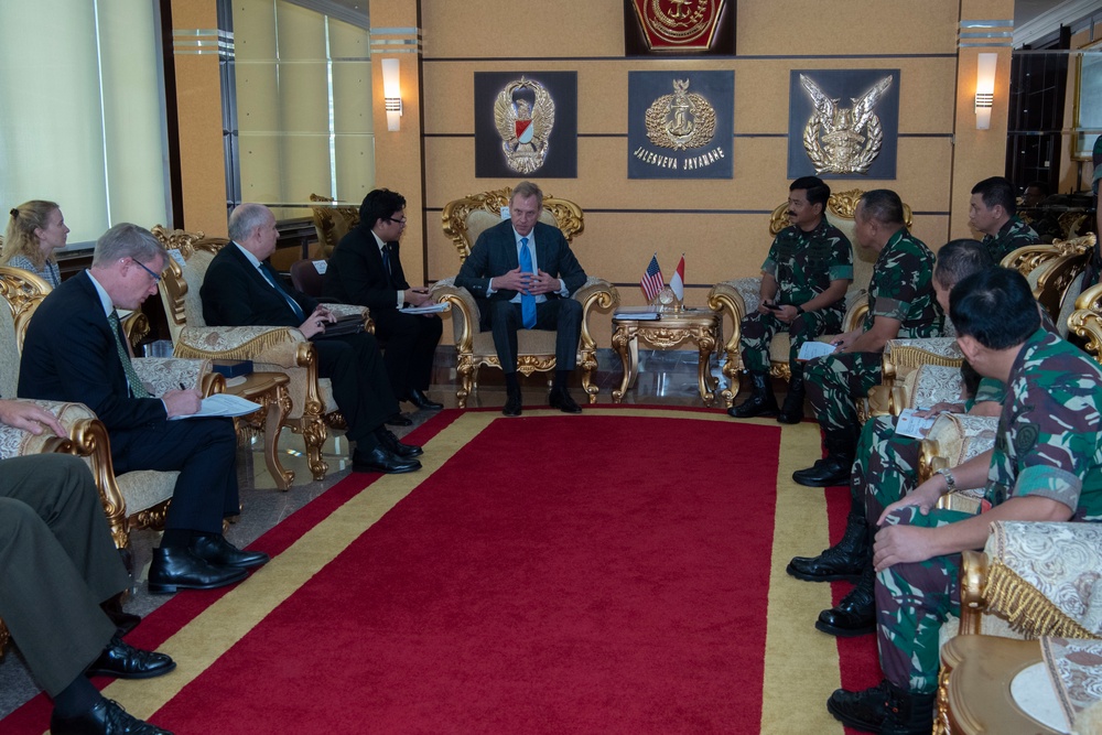 Acting Secretary of Defense Meets With Commander of the Indonesian National Armed Forces