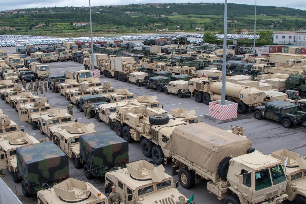 Convoy operations for Immediate Response 19
