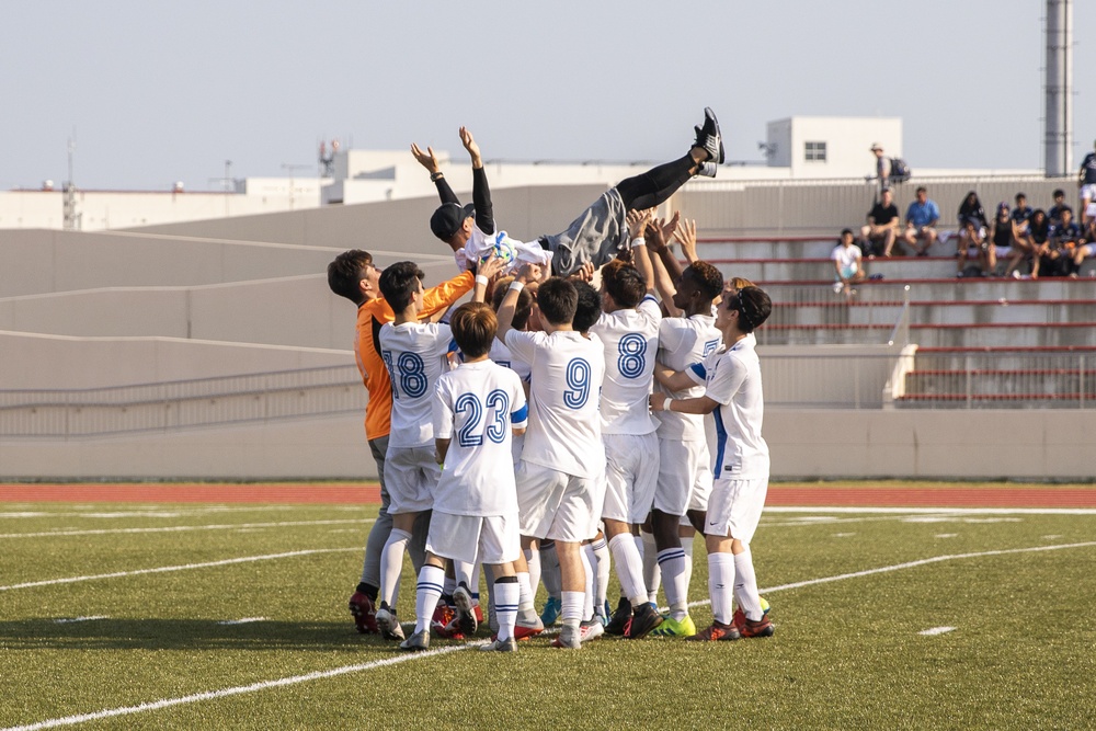 Christian Academy Japan Boys Soccer Team wins Far East Tournament 2019