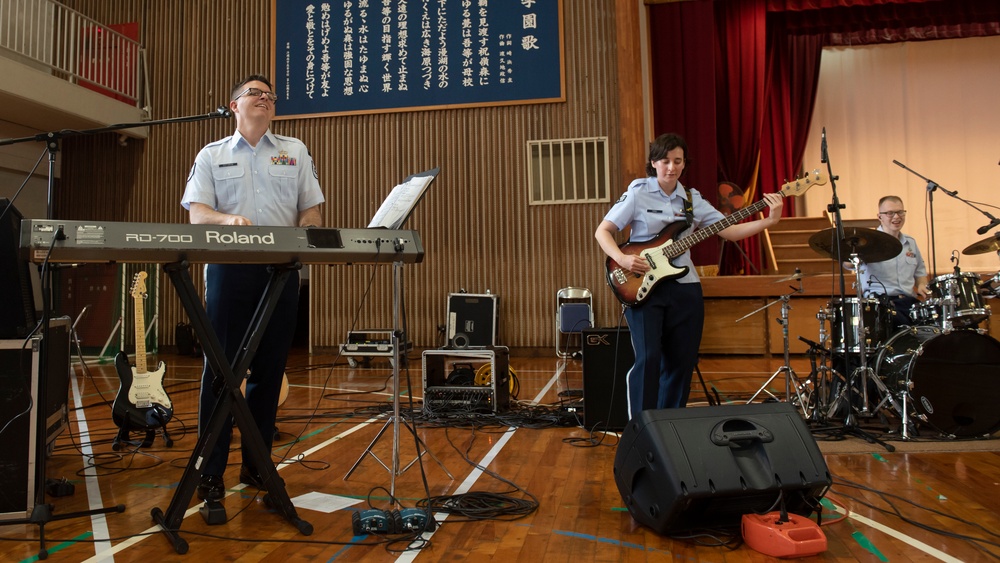 Pacific Trends Jams Out for Okinawa Students