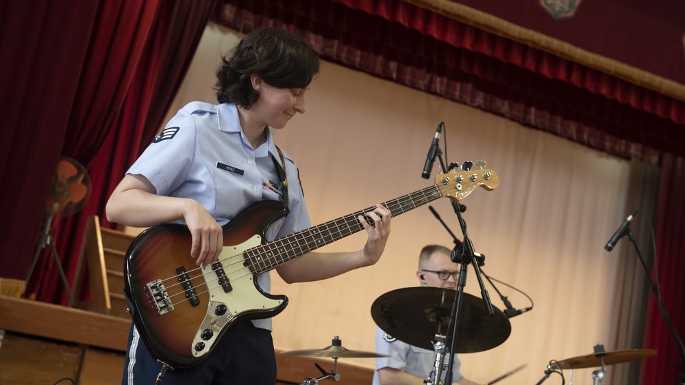 Pacific Trends Jams Out for Okinawa Students