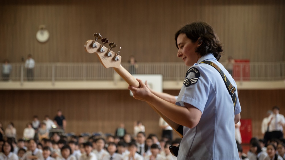 Pacific Trends Jams Out for Okinawa Students