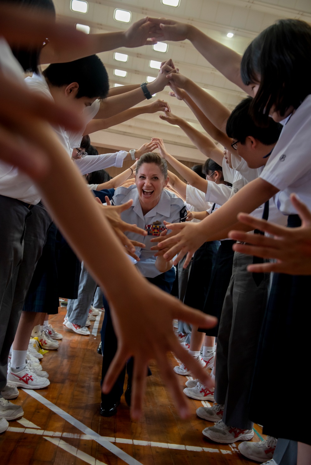 Pacific Trends Jams Out for Okinawa Students