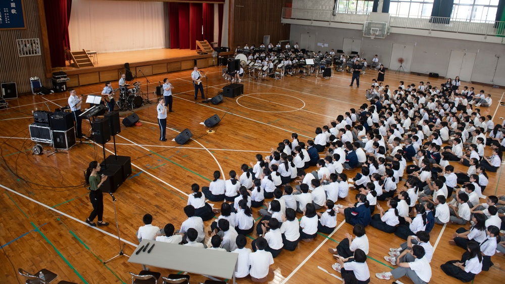 Pacific Trends Jams Out for Okinawa Students