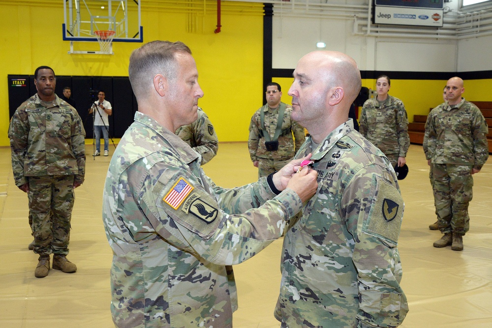 Change of Responsibility Ceremony, Garrison Italy