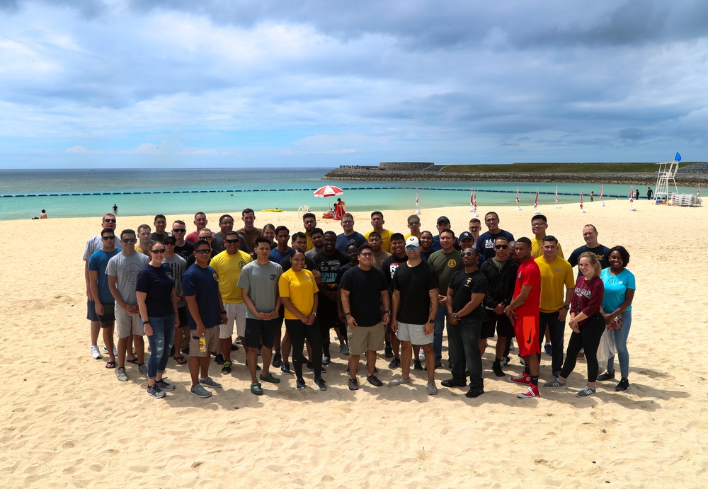 3rd Dental Battalion hosts beach cleanup in Ginowan