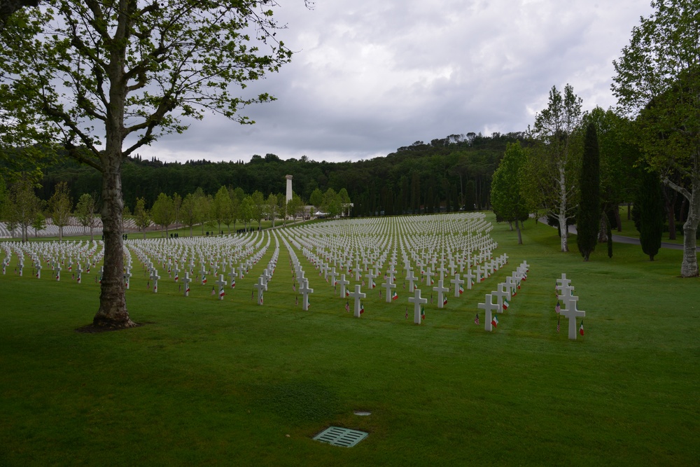 Memorial Day Ceremony at Florence American Cemetery, 2019