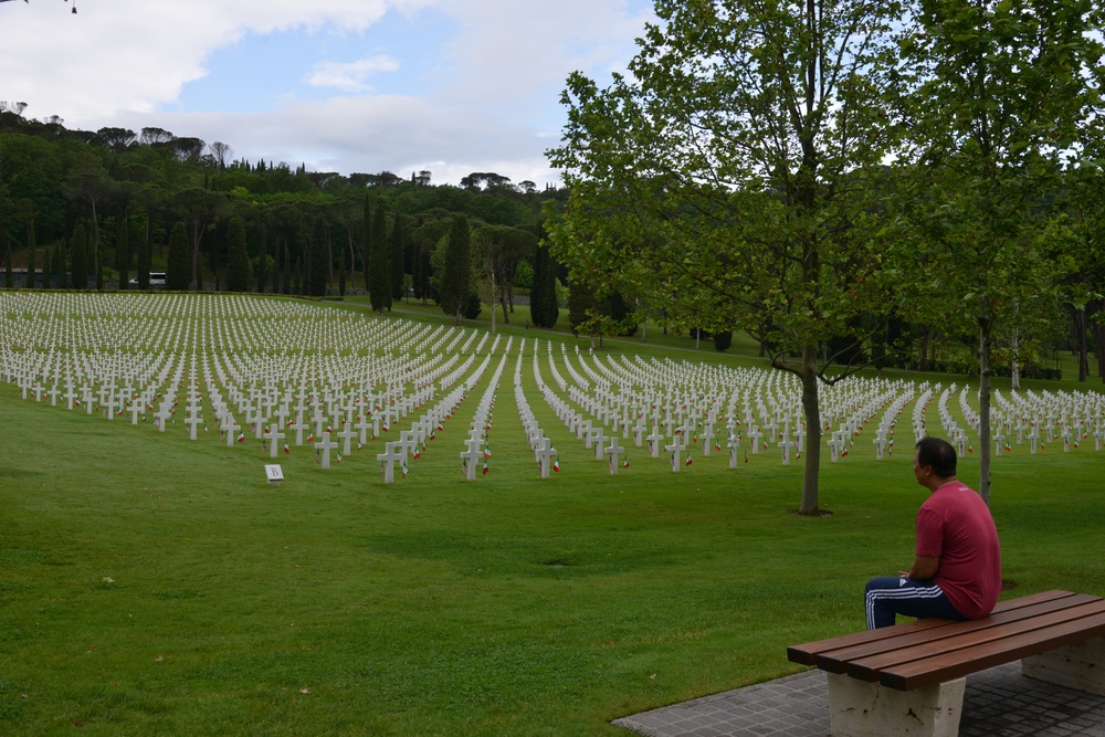 Memorial Day Ceremony at Florence American Cemetery, 2019