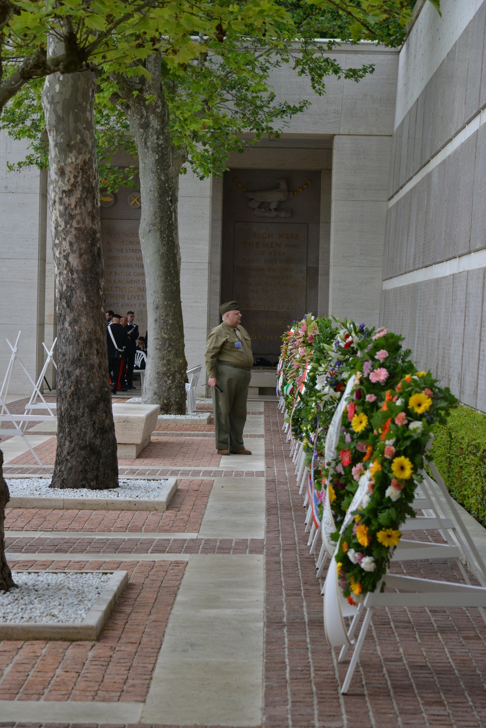 Memorial Day Ceremony at Florence American Cemetery, 27 May 2019