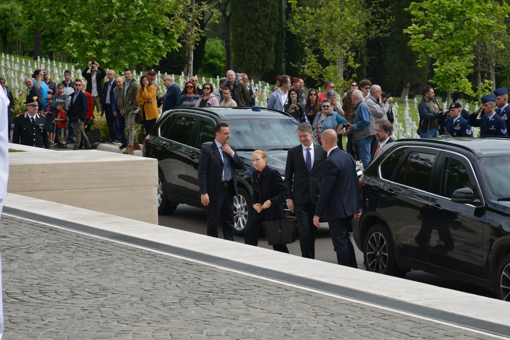 Memorial Day Ceremony at Florence American Cemetery, 2019