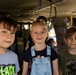 School field trip with multinational service members