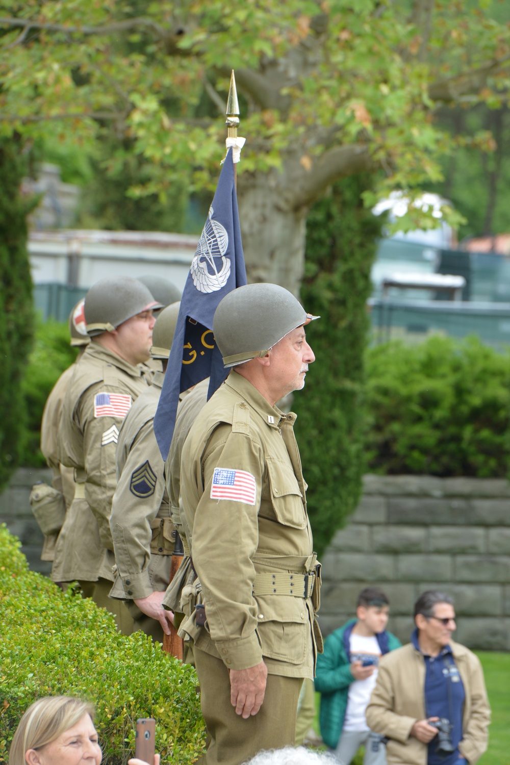 Memorial Day Ceremony at Florence American Cemetery, 27 May 2019