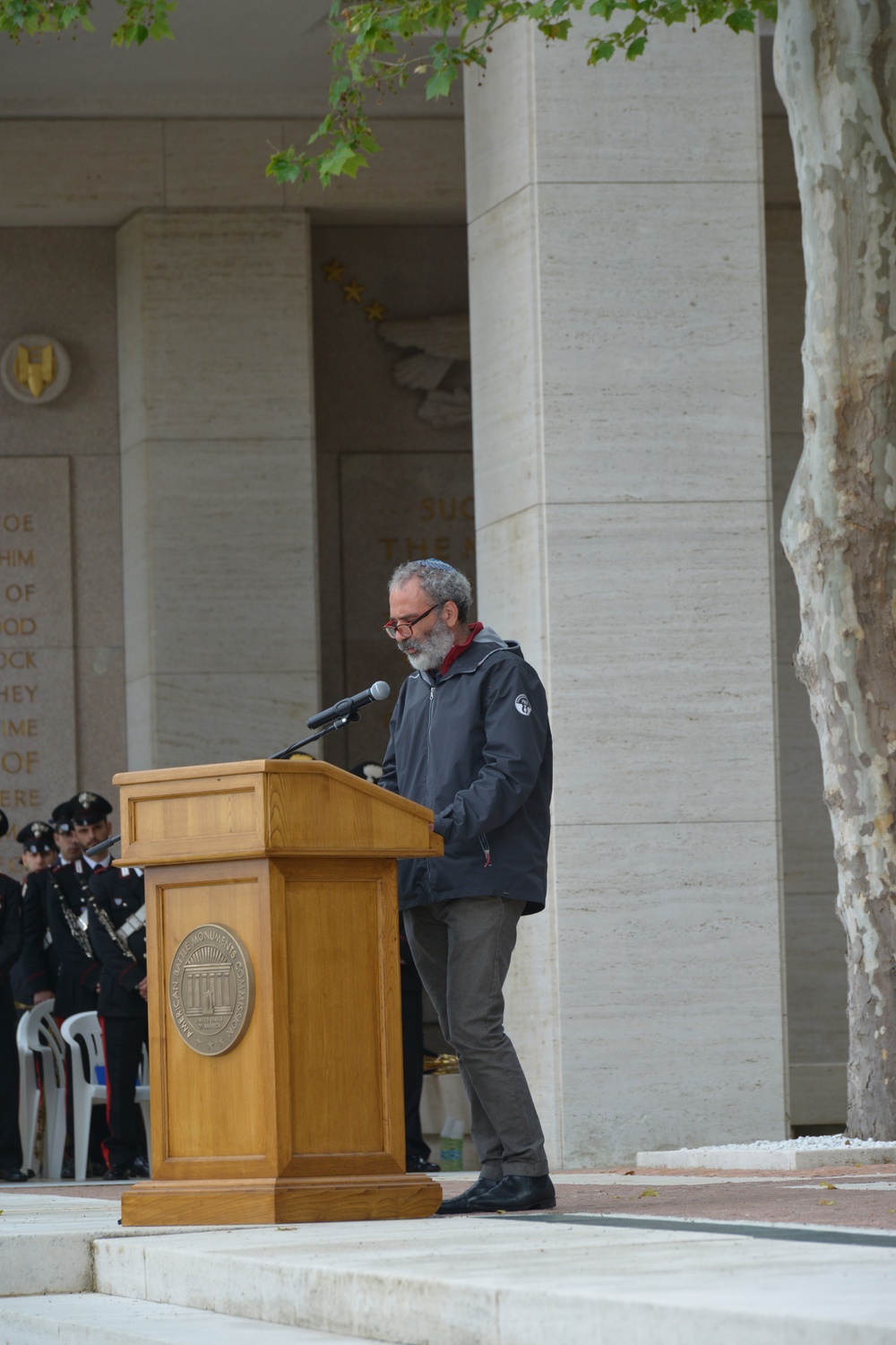 Memorial Day Ceremony at Florence American Cemetery, 27 May 2019