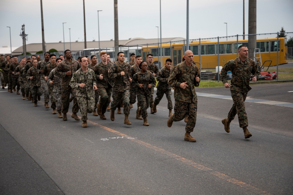 H&amp;HS conducts unit physical training