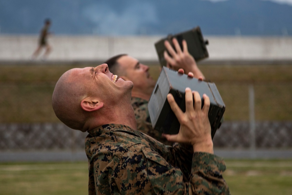 H&amp;HS conducts squadron physical training