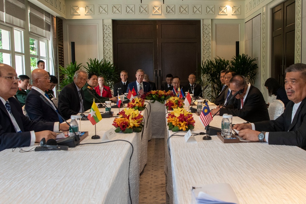 Acting Secretary of Defense Hosts Multi-Lateral Meeting With Asian Nations