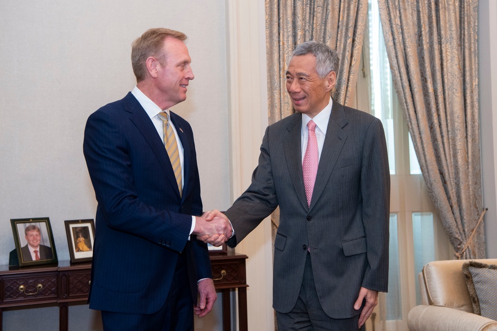 Acting Secretary of Defense Meets with Singapore’s Prime Minister