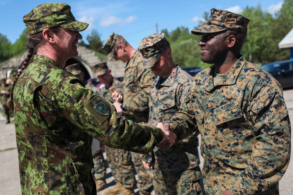 U.S. Marines, Jakob Westholm High School Civil Defense Camp Airsoft Competition