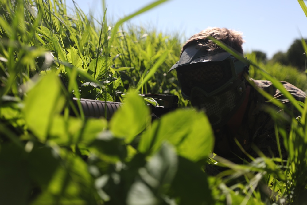 U.S. Marines, Jakob Westholm High School Civil Defense Camp Airsoft Competition