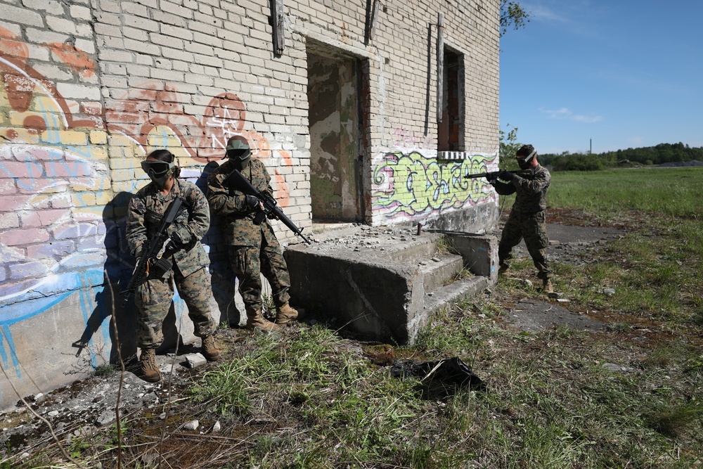 U.S. Marines, Jakob Westholm High School Civil Defense Camp Airsoft Competition