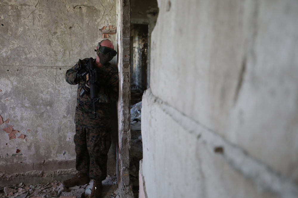 U.S. Marines, Jakob Westholm High School Civil Defense Camp Airsoft Competition