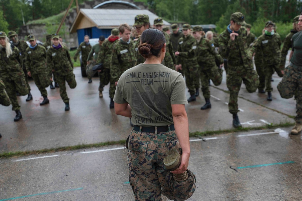 U.S. Marines, Jakob Westholm High School Civil Defense Camp Airsoft Competition