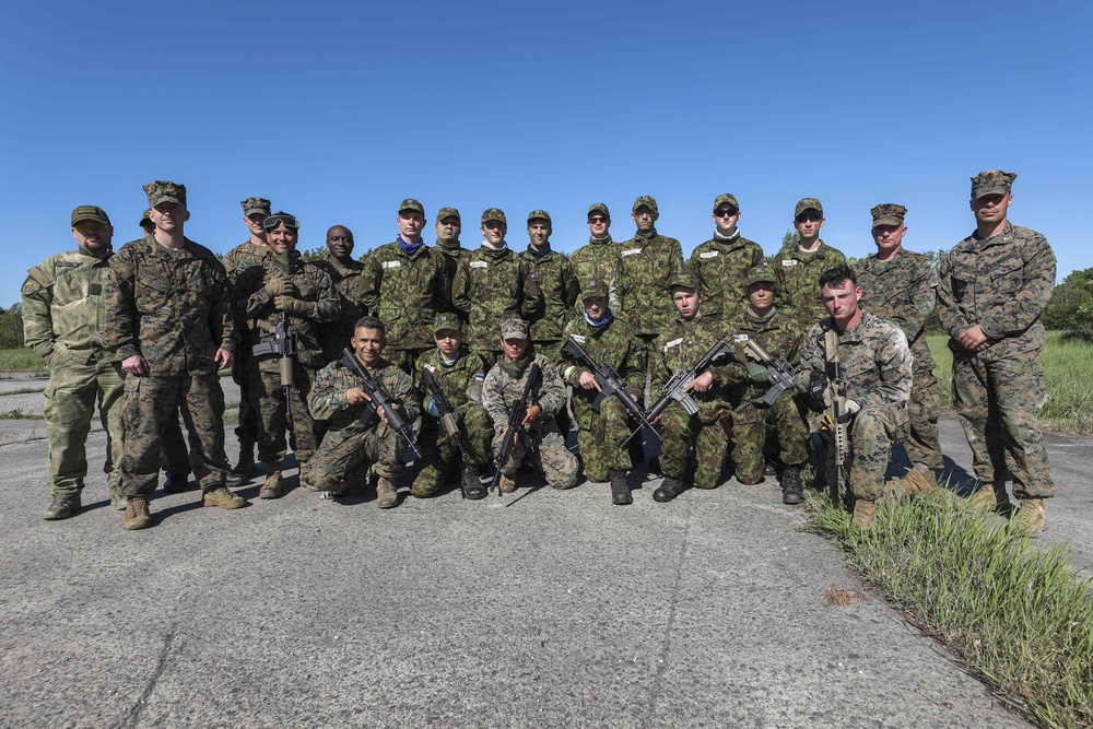 U.S. Marines, Jakob Westholm High School Civil Defense Camp Airsoft Competition