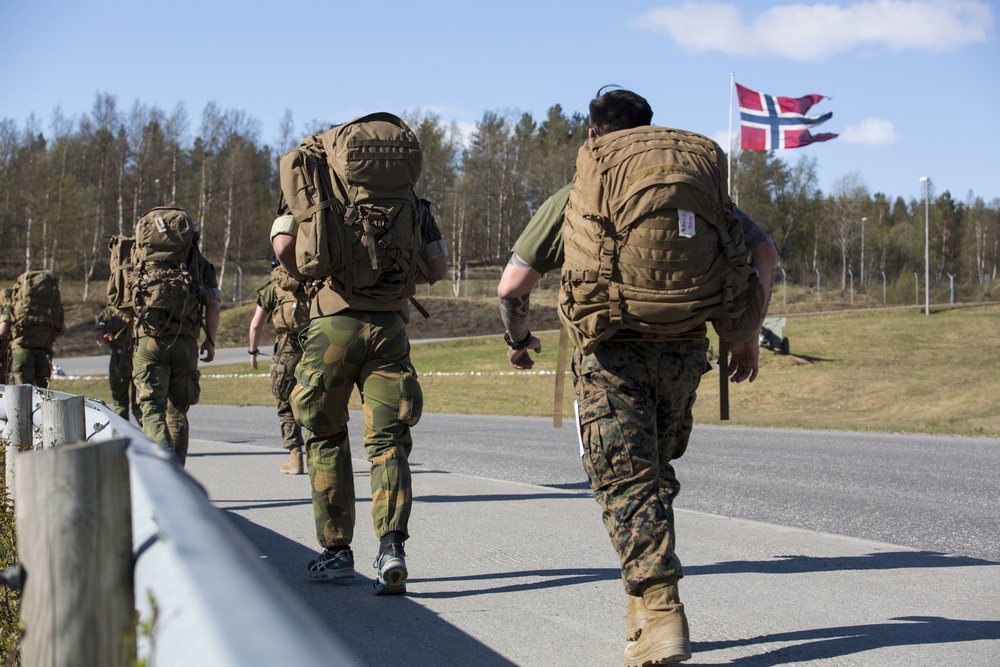 DVIDS Images MRFE 19.2 Annual 30 km Norwegian Foot March [Image 3