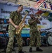 U.S. 7th Fleet Band perform for students during COMREL in Pattaya, Thailand