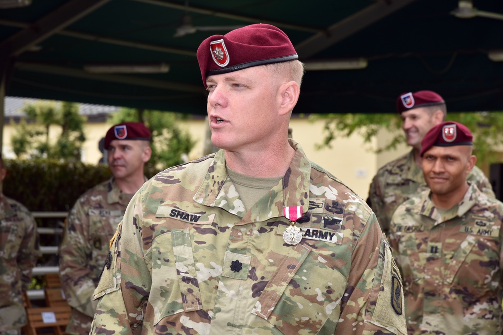 Change of Command Ceremony, 1st Battalion 503rd Infantry Regiment, 173rd Airborne Brigade