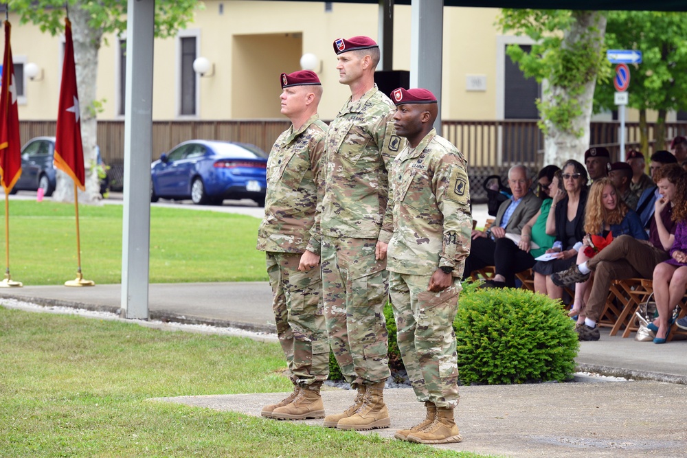 Change of Command Ceremony, 1st Battalion 503rd Infantry Regiment, 173rd Airborne Brigade