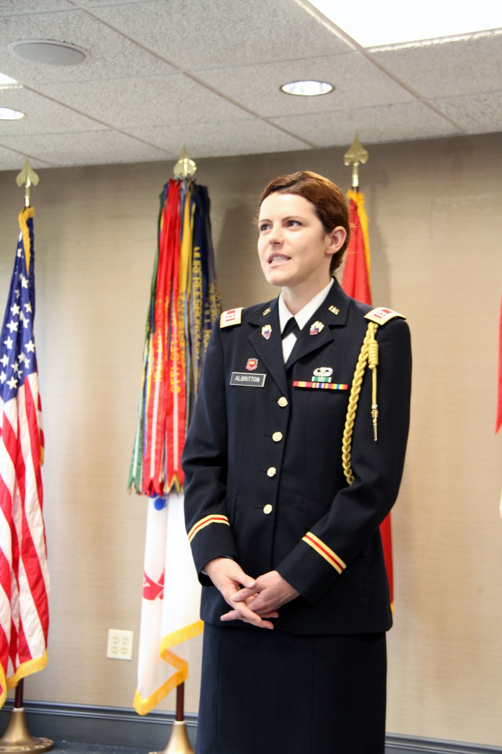Albritton Promoted To Captain